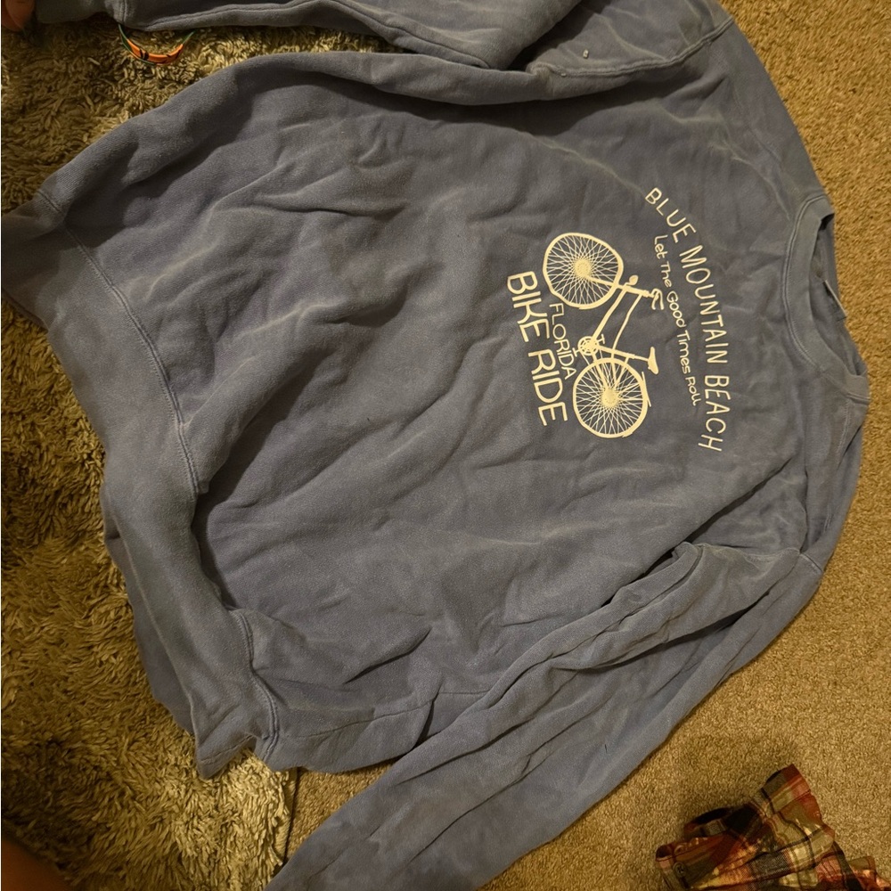 Blue Mountain Beach Graphic Sweatshirt from seaside